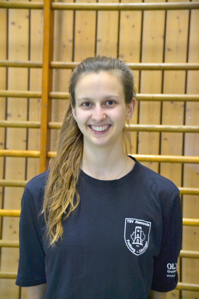 Übungsleiterin Anna Pfäfflin